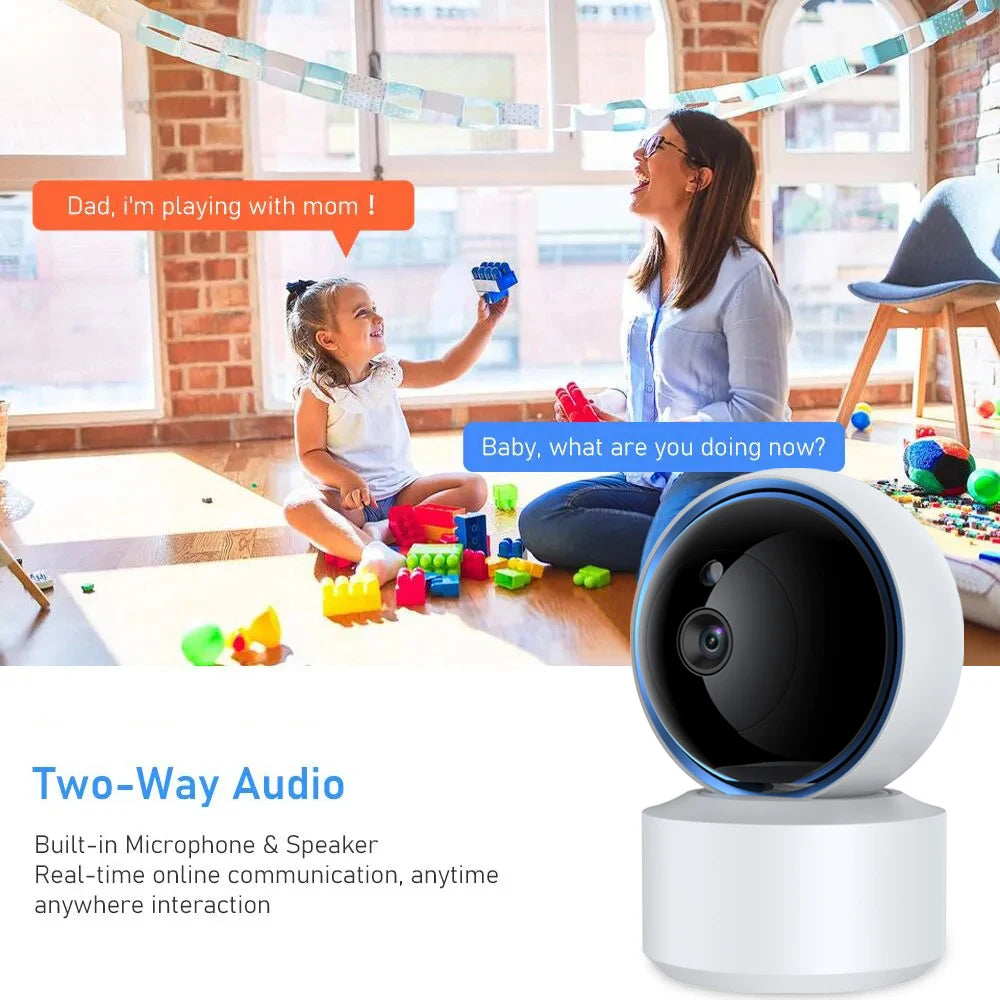 Tuya WIFI PTZ Camera 1080P HD Indoor Baby Monitor Smart Home Wireless Night Vision P2P Security Video Surveillance IP Cameras