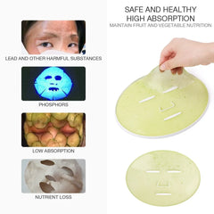 Self-Make Natural Fruit Face Mask Machine DIY Vegetable Juice Collagen Automatic Mask Maker Home Use Beauty Salon Mask Device