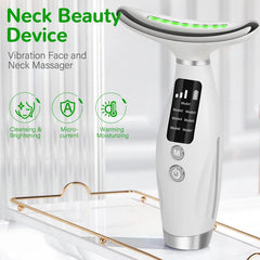 neck face beauty device vibration massage for face and neck personal care skindion home use beauty device face lifting machine