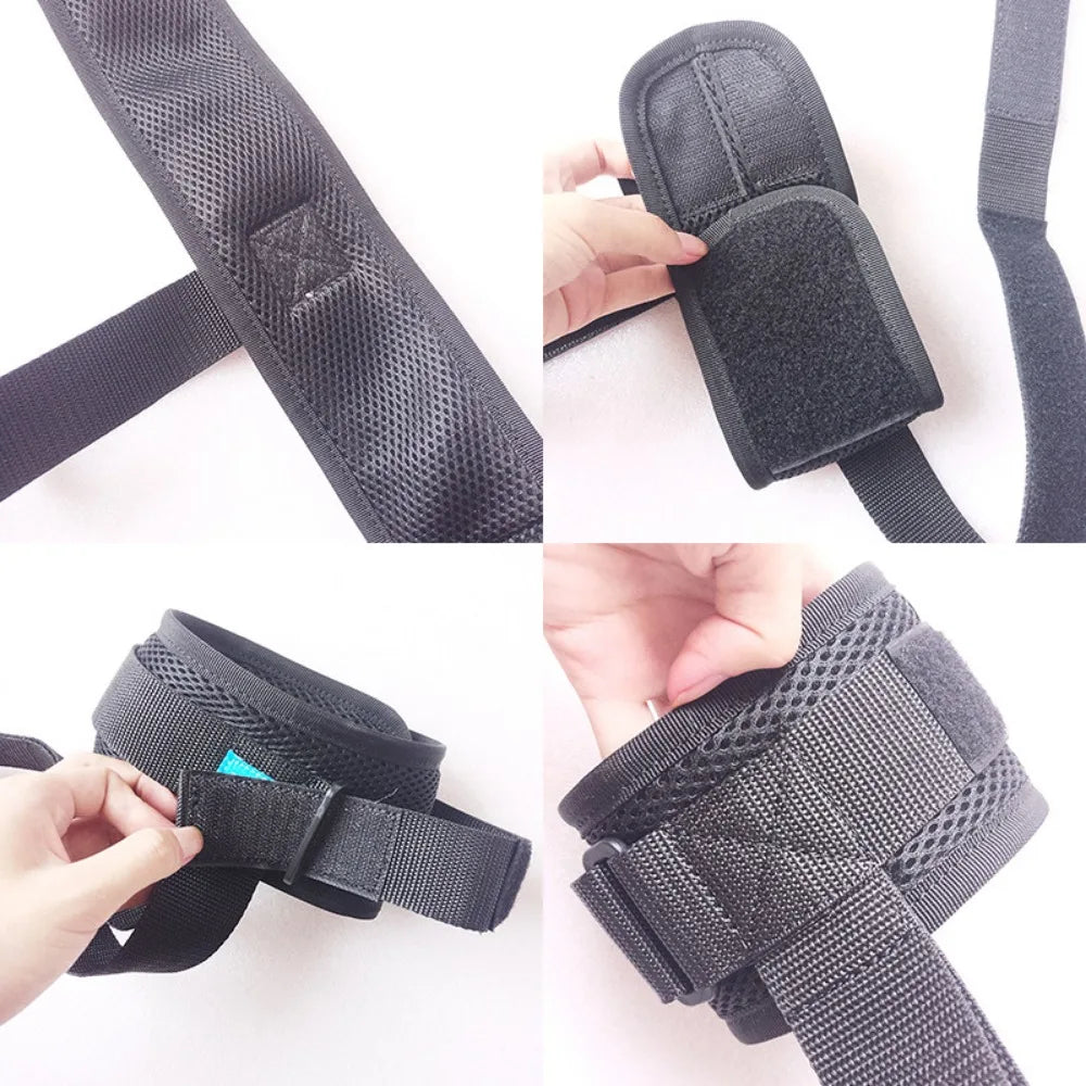 Medical Leg Lifter Strap Assist Physical Therapy Elderly Leg Lifter Strap Mobility Tool Disability Surgery Rehabilitation Straps