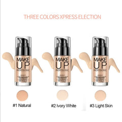 BIOAQUA Face Base Liquid Foundation Makeup Concealer Waterproof Brighten Whitening Long Lasting BB Cream Cosmetics