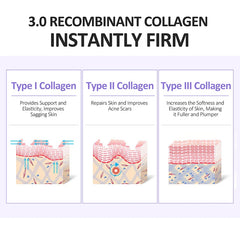 Collagen Face Serum Wrinkle Removal Anti Aging Hyaluronic Acid Forehead Fine Lines Lifting Facial Serum 40ml Skin Care Beauty