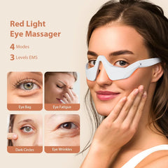 Eye Massager Relieves Eye Fatigue Eyes Massage Glasses Eye Fatigue Relief Massager Under-Eye Glasses Massager