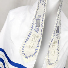 Big Size 108*180Cm Jewish Tallit Talit Prayer Shawl & Talis Scarf Women Men Talit Prayer Shawl Messianic Tallit for Christian