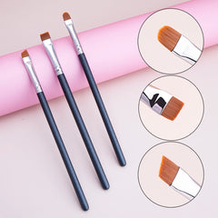 Oblate The Line Brush Ultra-thin Lip Line Eyebrow Concealer Brushes Detail Concealer Makeup Tool Lip Brow Contour The Line Brush