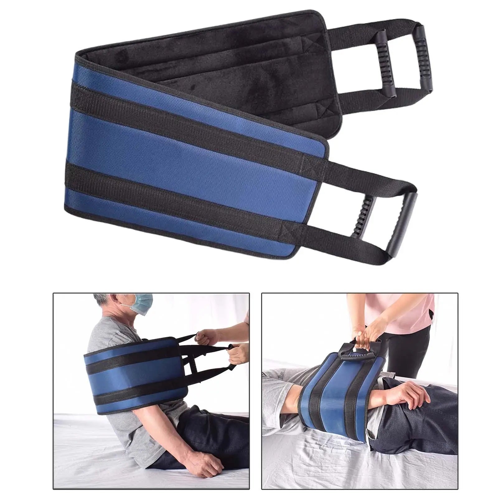 Patient Lift Sling No Slip Mobility Aids & Equipment Toileting Lift Sling Patient Transfer Lift for Elderly Bedridden Shift Band