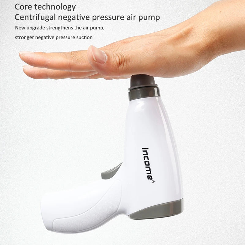 Electric Cupping Gun Chinese Vacuum Cupping Pump USB Charging Negative Pressure Lymphatic Drainage Massage Guasha Scraping Tool