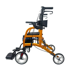 New List Mobility Aids Walking Disabled Folding Ultralight 4-wheels Walker For Adult Elderly Care Products