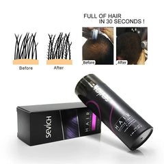 Hair Building Fibers Keratin Thicker Anti Hair Loss Products Concealer Refill Thickening Hair Fiber Powders Growth sevich 25g