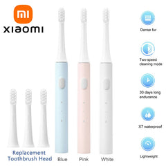 T100 Sonic Electric Toothbrush Mi Smart Tooth Brush Colorful USB Rechargeable IPX7 Waterproof For Toothbrushes head