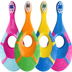 2PCS KidsToothbrush Children With Soft Bristles BPA-Free Toddler Toothbrush Training Deciduous Teeth Toothbrush