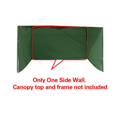 Wear Resistant with Window Foldable Outdoor Patio Sun Shelter Tent Camping Supply Tent Side Cloth Camping Tent