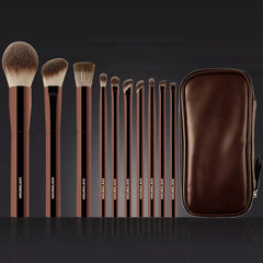 Hourglass Cruelty Free Makeup Brush-2024New 10Brushes Set Blusher Powder Eyeshadow Foundation Brush luxury Vegan Makeup Tools