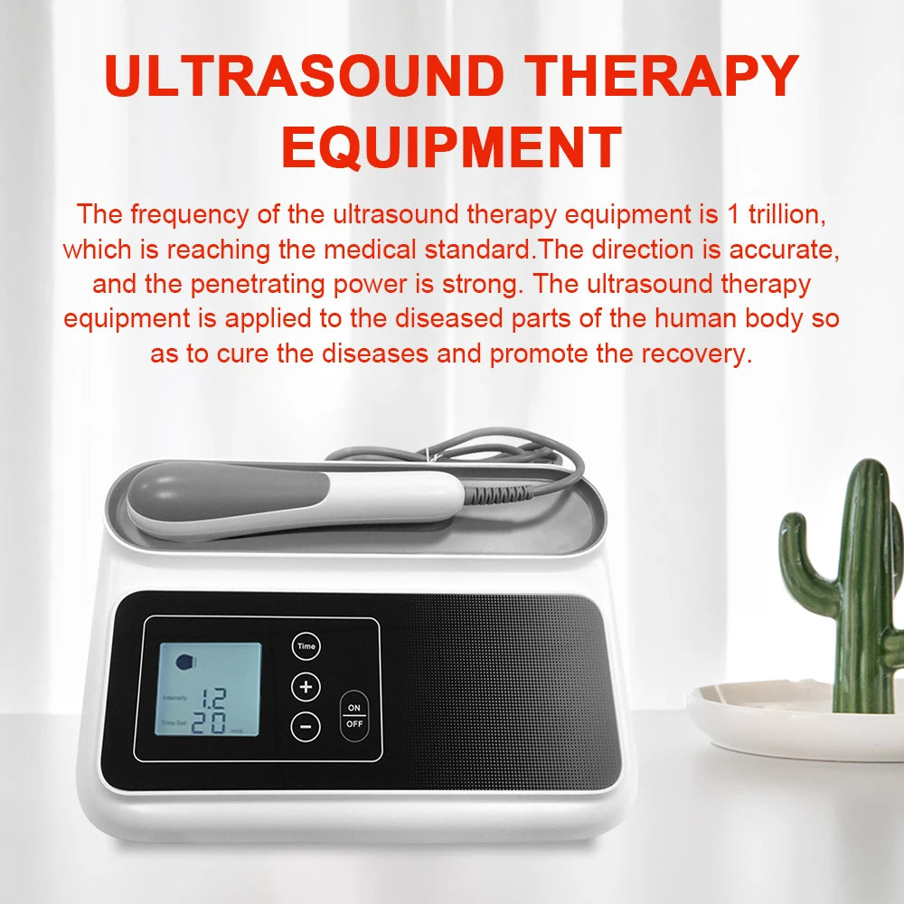 Professional Ultrasound Therapy Device Body Pain Relie Muscle Massager Machine Ultrasonido Fisioterapia Personal Health Care