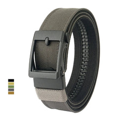 New Hard Tactical Belt for Men Metal Automatic Buckle IPSC Gun Belt 1100D Nylon Military Belt Outdoor Sports Girdle Male