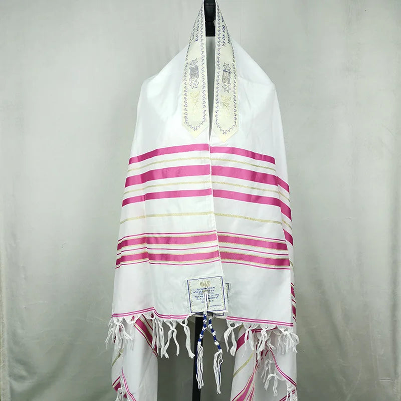 Big Size 108*180Cm Jewish Tallit Talit Prayer Shawl & Talis Scarf Women Men Talit Prayer Shawl Messianic Tallit for Christian