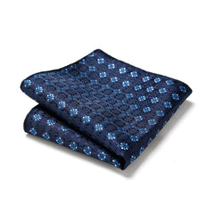 126 Many Color Newest design Woven Silk Handkerchief Pocket Square Male Brown Clothing accessories Polka dot  Fit Group