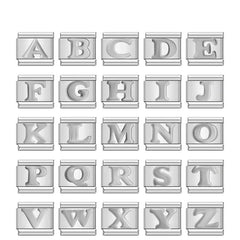 2024 Women Girls English A-Z 26 Letters Charm Italian Links Fit 9mm Bracelet Stainless Steel DIY Making Jewelry DJ1132