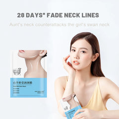 Goat Milk Neck Mask Collagen Firming Necks skincare Mask Beauty Moisturizing Lift Firming Neck Skin Care 1PCS