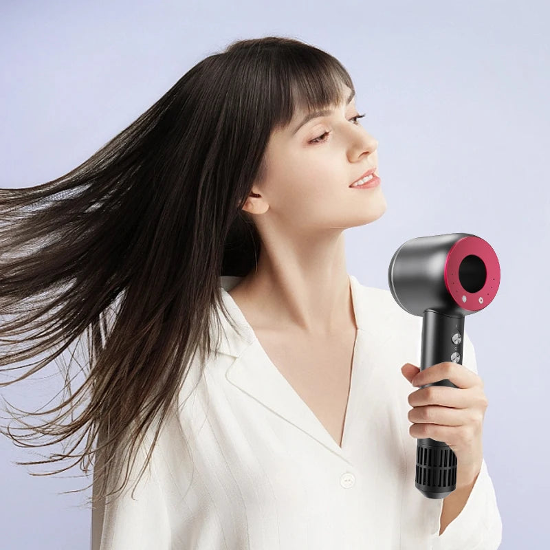 Professional Hair Dryer with Nozzle for Dyson  Negative Ionic High Speed Blow Dryer hair styling appliances