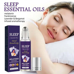 Pure Natural Essential Oils Sleeping Rollerball Essential Oil Lavender And Bergamot Soothing Essential Oil Gifts for Women