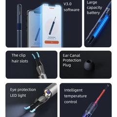 Bebird Note5 Pro Ear Cleaner Smart Visual Ear Wax Sticks Endoscope Tweezers Earpick Mini Camera Otoscope Personal Health Care