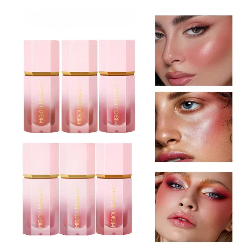 New Natural Long-lasting, Waterproof Contouring and Brightening Liquid Blush Stick Makeup for Women Daily Use All Skin Types