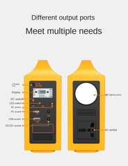 100w portable power station AD/DC 110V/220V solar power station with 2PCS 16V20W solar panel for outdoor camping power bank