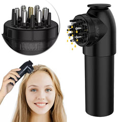 70ml Scalp Applicator Portable Black Hair Loss Preventer Potion Liquid Comb Nutrient Absorp Treatment Scalp Hair Treatment Comb