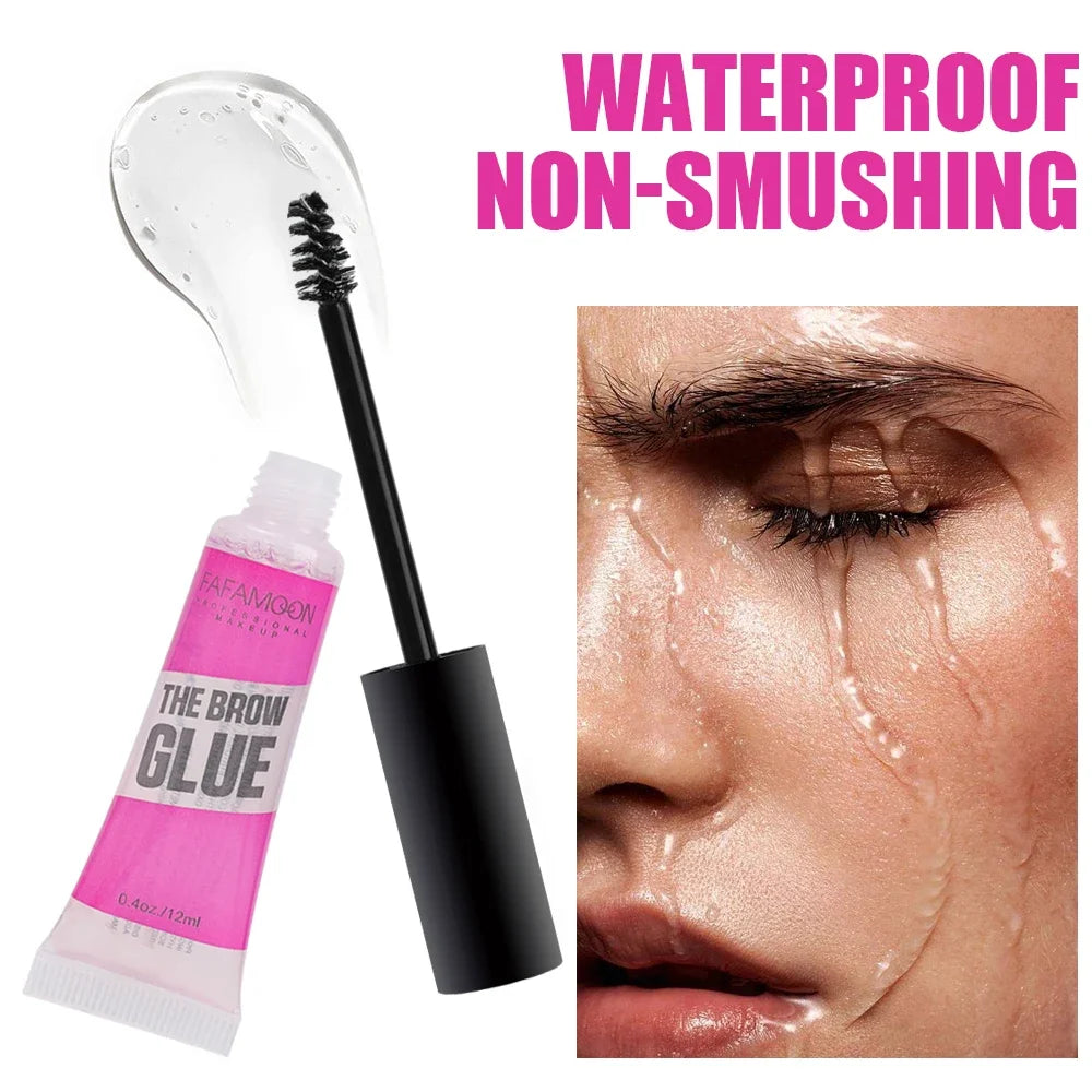 3D Eyebrow Styling Gel Waterproof Transparent Quick Dry Eyebrow Long-lasting Wax Set Brow Lifting Eyebrow Enhancers Makeup