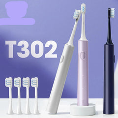 XIAOMI MIJIA Electric Sonic Toothbrush T302 USB Charge Rechargeable For Adult Waterproof Electronic Whitening Teeth Tooth Brush