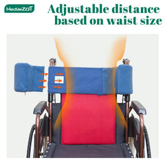 Non-slip elderly disabled and patients personal health care wheelchair functional pad auxiliary anti-side deviation support pad