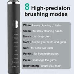 Electric Toothbrush For Teeth Brushes Sonic Vibration Dental Tooth Whitening Cleaner USB Rechargeable Oral Care Toothbrush