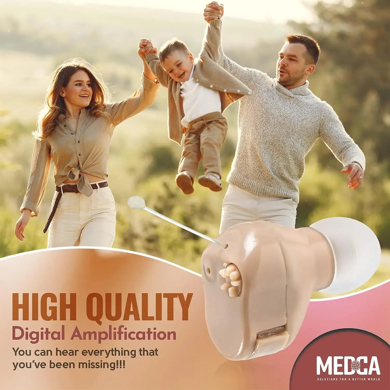 Hearing Aids for the Deafness, Professional Sound Amplifier, Hearing Aid for the Elderly Loss, Household Health Monitors,Beauty