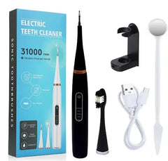 Electric Tooth Whitening Brush Frequency Sonic Teeth Cleaner Dental Scaler Toothbrush Calculus Plaque Remover Stone Remover Kit