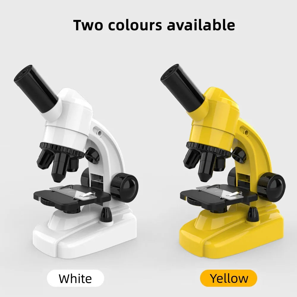 1600X Portable Microscope High Definition Eyepiece Experimental kit Gifts Lab Microscopio for Children's Science Experiment