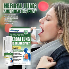 30ml Herbal Cleansing Lung Spray Clear Nasal Congestion Discomfortable Relieve Nasal Throat Care Spray L5W3