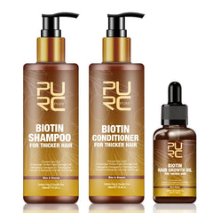 Biotin Hair Growth Shampoo Anti-hair Loss Repair Damaged Curling Oil Scalp Treatment Hair Care Product Shampoo  Hair Wash Unisex