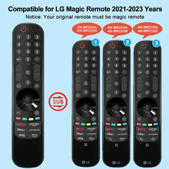 Replacement Voice Magic Remote Control for LG Smart TV 2021-2023 with Pointer Flying Mouse with Netflix/Prime Video/Sling/Alexa