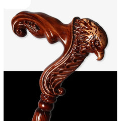 95cm Eagle Style German Beech Wooden Walking Stick Men Detachable Walking Canes Women Elegant Walking Sticks