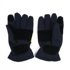 Fireproof Safety Gloves Black Reflective Belt Fire Gloves Protection Supplies For Welding And Cold Weather Firefighting Gloves