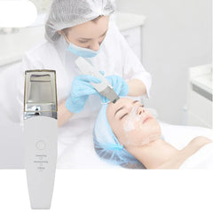 AOKO New Facial Ultrasonic Skin Scrubber Spatula Blackhead Remover Deep Face Cleaning Lift Machine Peeling Shovel Pore Cleane