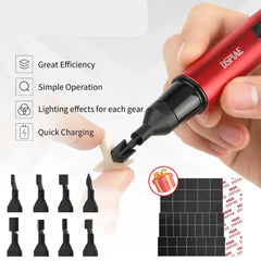 DSPIAE ES-A Reciprocating Sander DIY Electric USB Charge Grinding Pen Plastic Model Sanding Heads Sandpaper Military Craft Tools