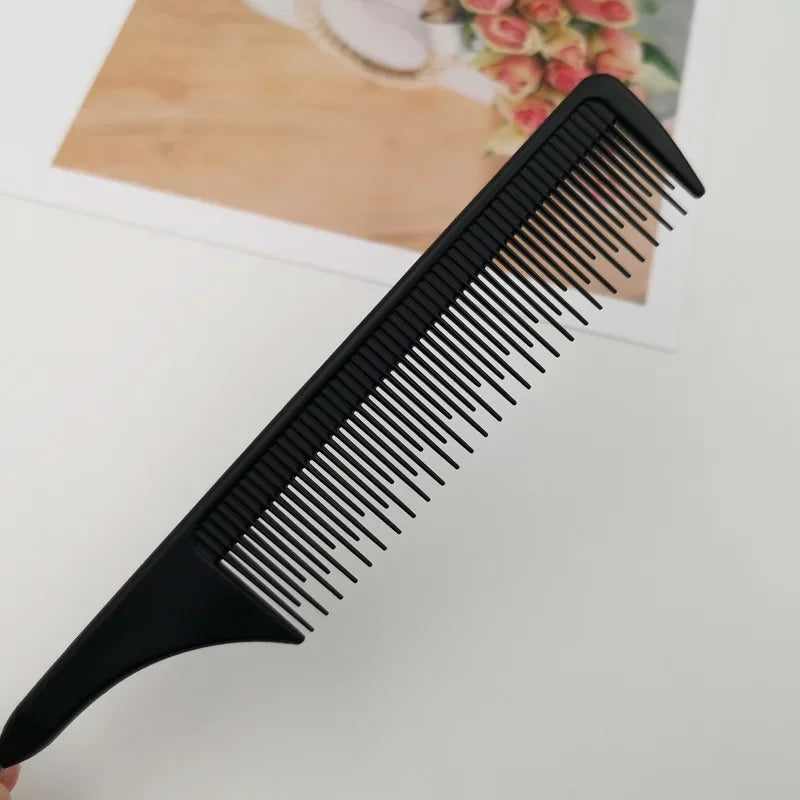 Professional Hair Tail Comb Salon Cut Comb Styling Stainless Steel Spiked Salon Hair Care Styling Tool