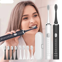 Electric Toothbrush For Teeth Brushes Sonic Vibration Dental Tooth Whitening Cleaner USB Rechargeable Oral Care Toothbrush