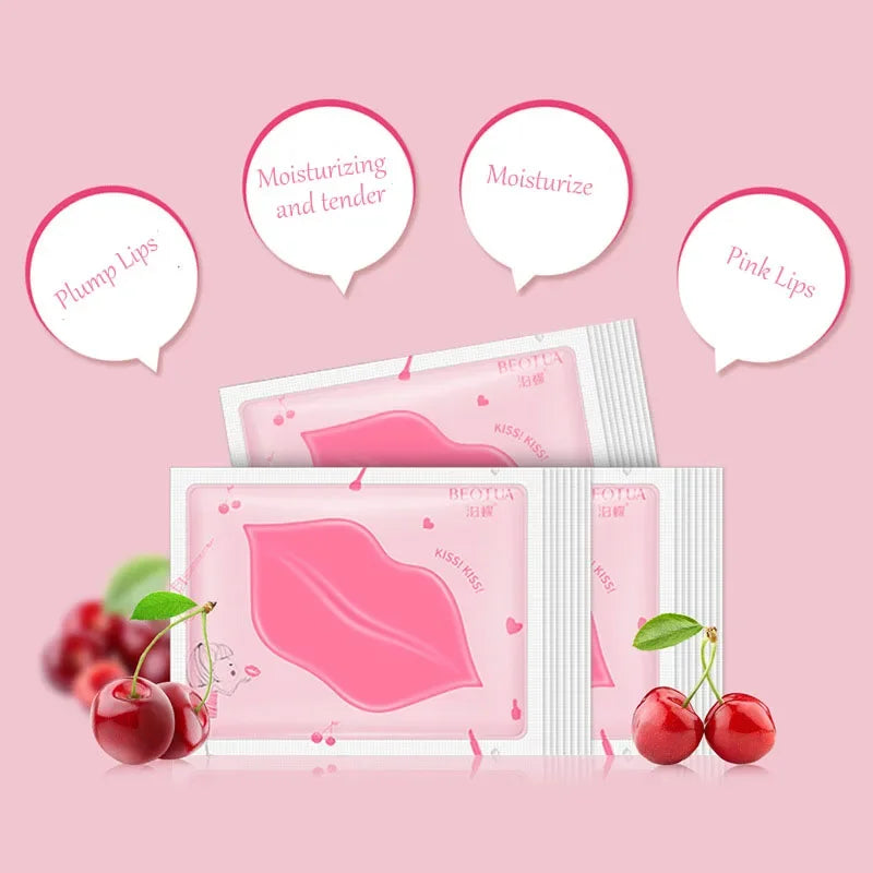 5/10Pcs Lip Mask Hydrating Repair Remove Lines Blemishes Lighten Lip Line Collagen Gel Mask Lip Color  Skin Care Product