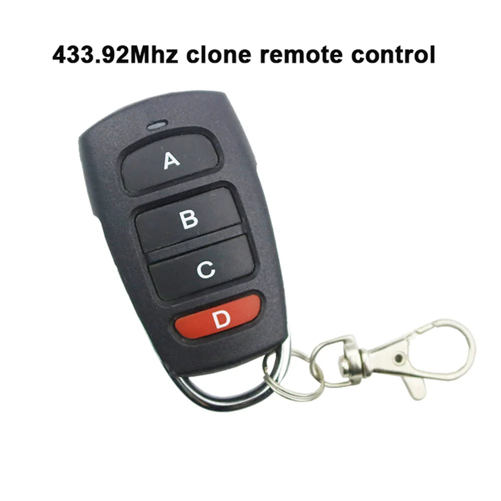 10pcs 433mhz Remote Control Smart Copy Duplicator Electric Garage Door Gate Remote Cloning