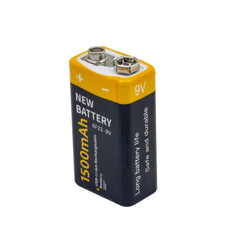 High Capacity USB Battery 9V 1500mAh Li-ion Battery USB Lithium Battery For Toys Remote Control Dropshipping