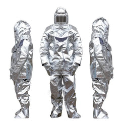 Fire Protection Clothing 1000℃ Heat Resistant Insulation Suit Thermal Radiation Protection Aluminum Foil Insulation Clothing