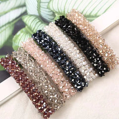 New Elegant Hairpins Crystal Rhinestone Barrettes Hair Clips For Women Girls Hair Accessories